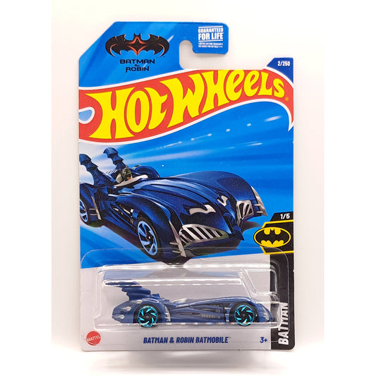Hot Wheels - Batman & Robin Batmobile Dark Blue (US LC) (2025 Batman)