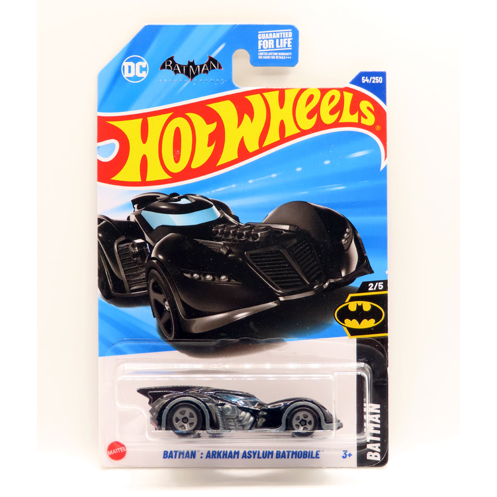 Hot Wheels - Batman Arkham Asylum Batmobile Black (US LC) 2025 Batman