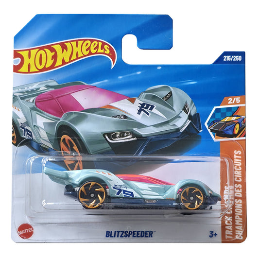 Hot Wheels - Blitzspeeder Seafoam Blue (SC) 2025 Track Champs (JBB83)