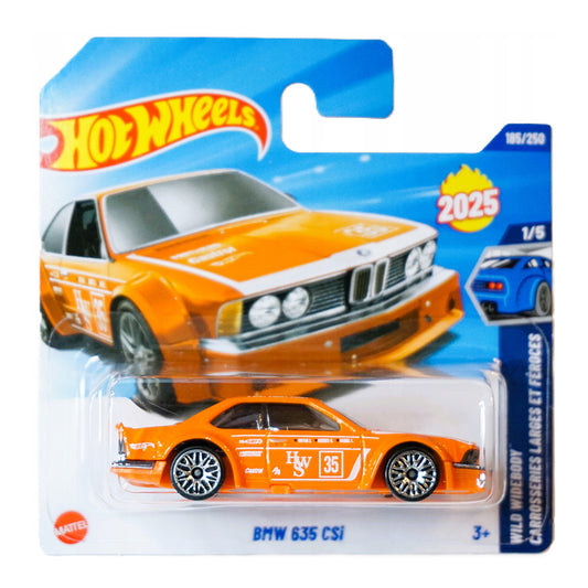 Hot Wheels - BMW 635 CSi Orange (SC) 2025 Wild Widebody (JBB84)