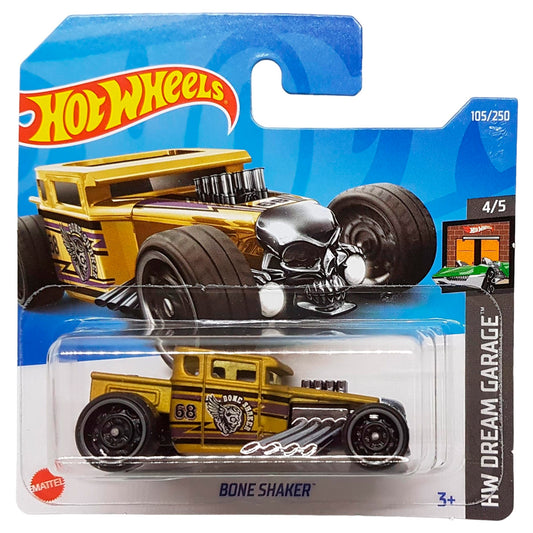 Hot Wheels - Bone Shaker Matt Gold (SC) HCX12 (HW Dream Garage)