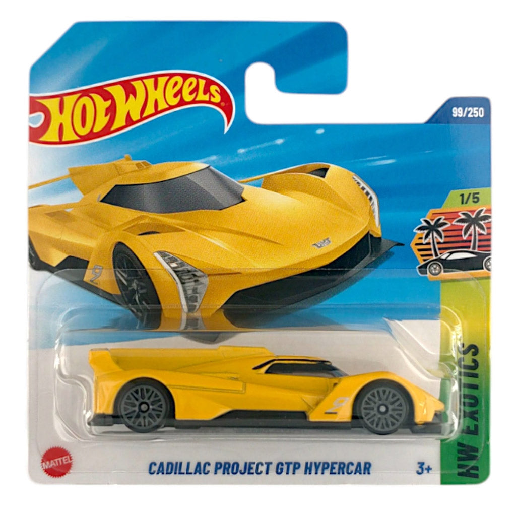 Hot Wheels - Cadillac Project GTP Hypercar Yellow (SC) (Card Creased ...