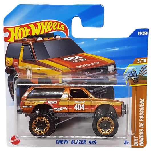 Hot Wheels - Chevy Blazer 4x4 Copper (SC) 2025 HW Dirt (JBB78)