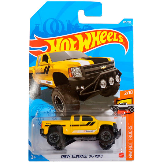 Hot Wheels - Chevy Silverado Off Road Yellow (LC) GTC06 (Tatty Card)