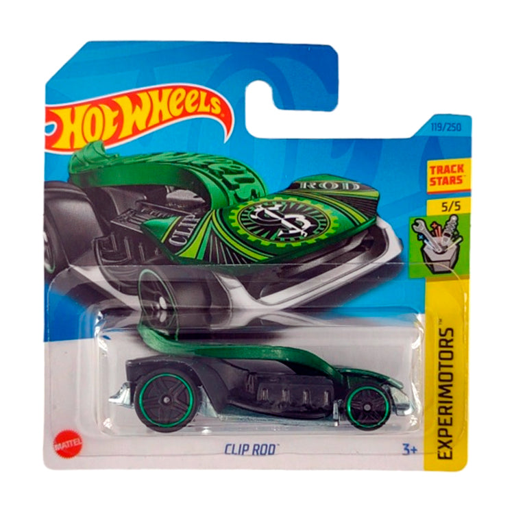 Hot Wheels - Clip Rod Green (SC) HKK75-N521 (2023 Experimotors)