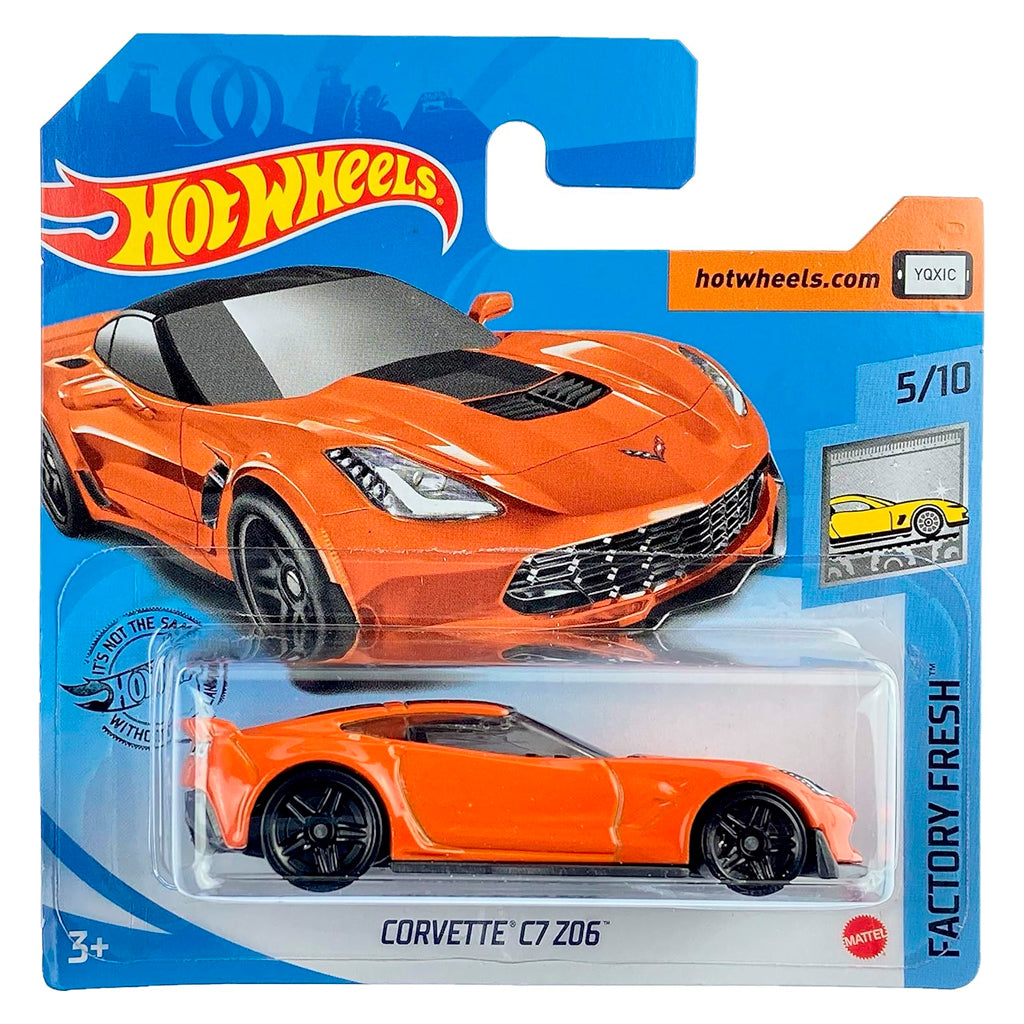 Hot Wheels - Corvette C7 Z06 Orange (SC) Factory Fresh 