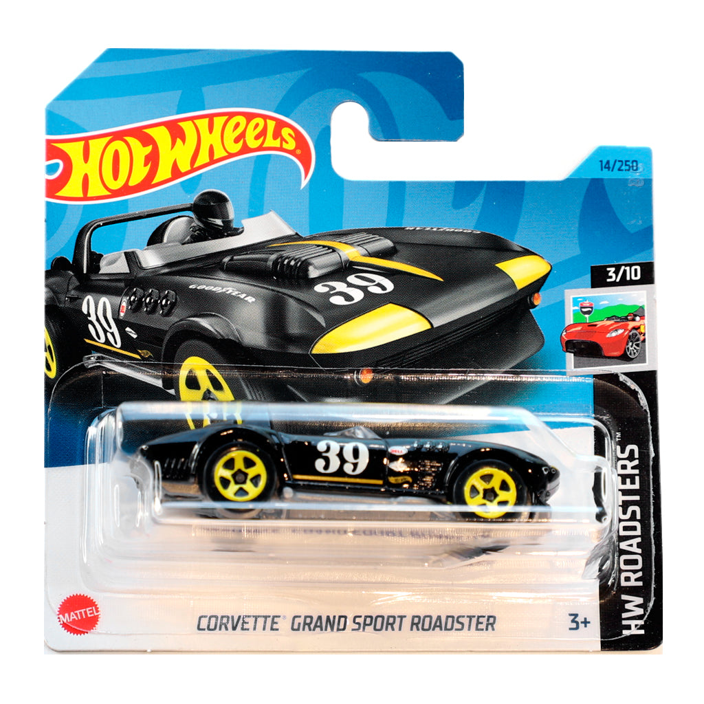 Hot Wheels - Corvette Grand Sport Roadster Black (SC) HKH38-M521