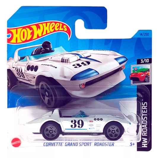 Hot Wheels - Corvette Grand Sport Roadster White (SC) HKK09-M521