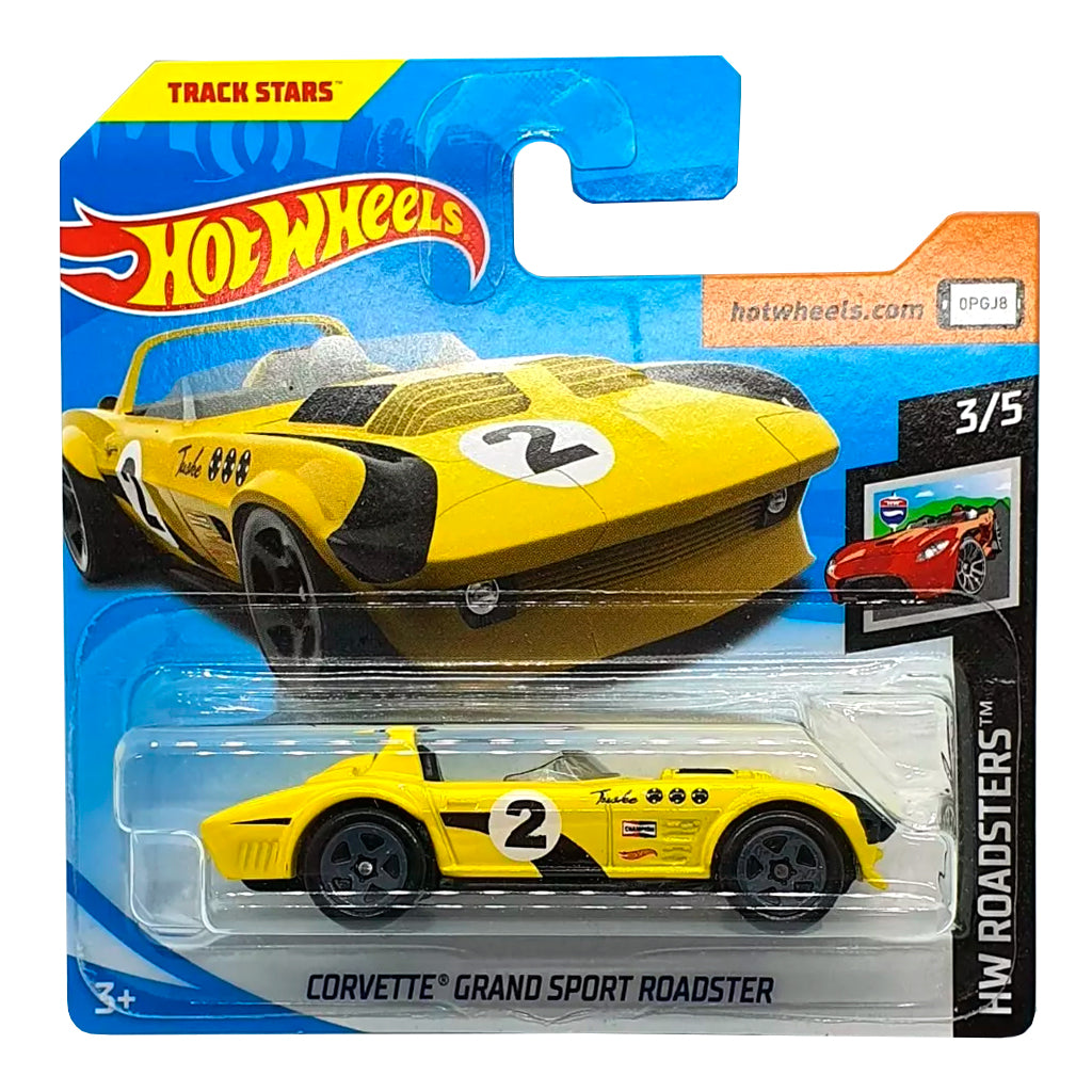 Hot Wheels - Corvette Grand Sport Roadster Yellow (SC) (Tatty Card)