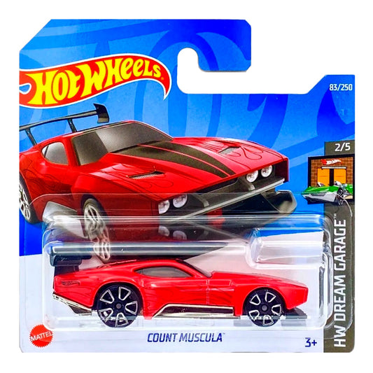 Hot Wheels - Count Muscula Red (SC) HCT31 (HW Dream Garage)
