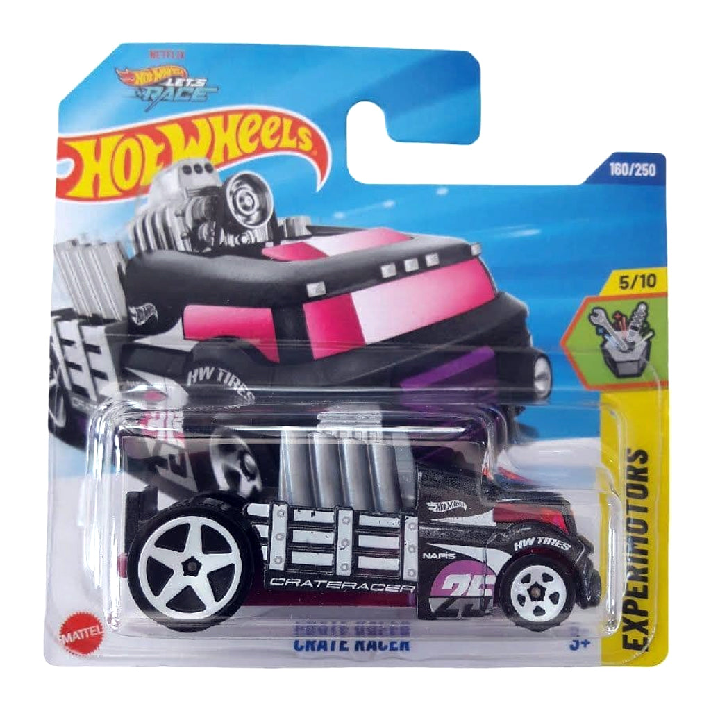 Hot Wheels - Crate Racer Black (SC) 2025 Experimotors (JBB02)