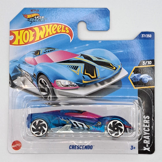 Hot Wheels - Crescendo Blue (SC) 2025 X-Raycers (HYW89)