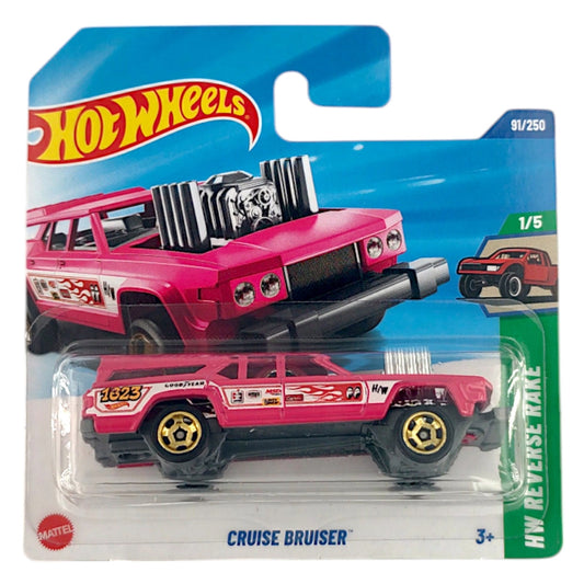 Hot Wheels - Cruise Bruiser Pink (SC) 2025 HW Reverse Rake (HYX34)
