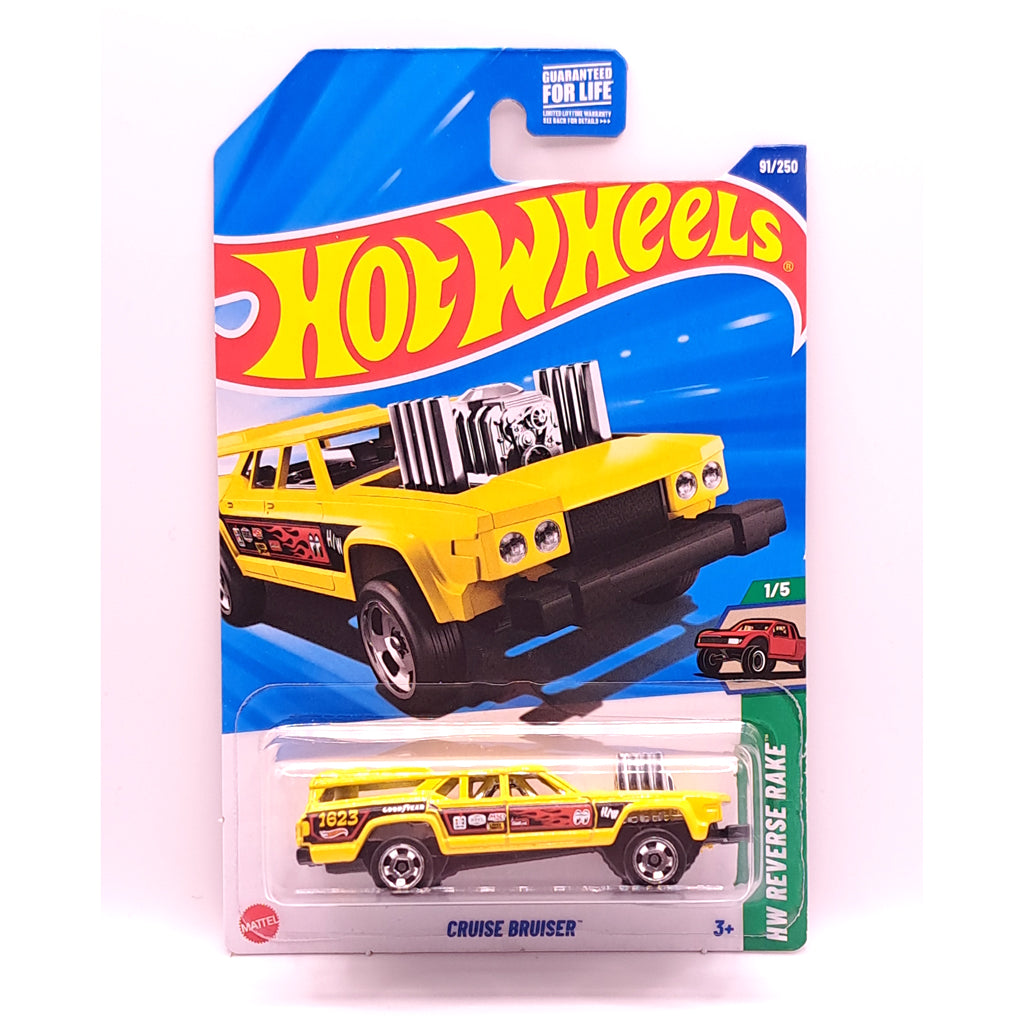 Hot Wheels - Cruise Bruiser Yellow (US LC) 2025 HW Reverse Rake