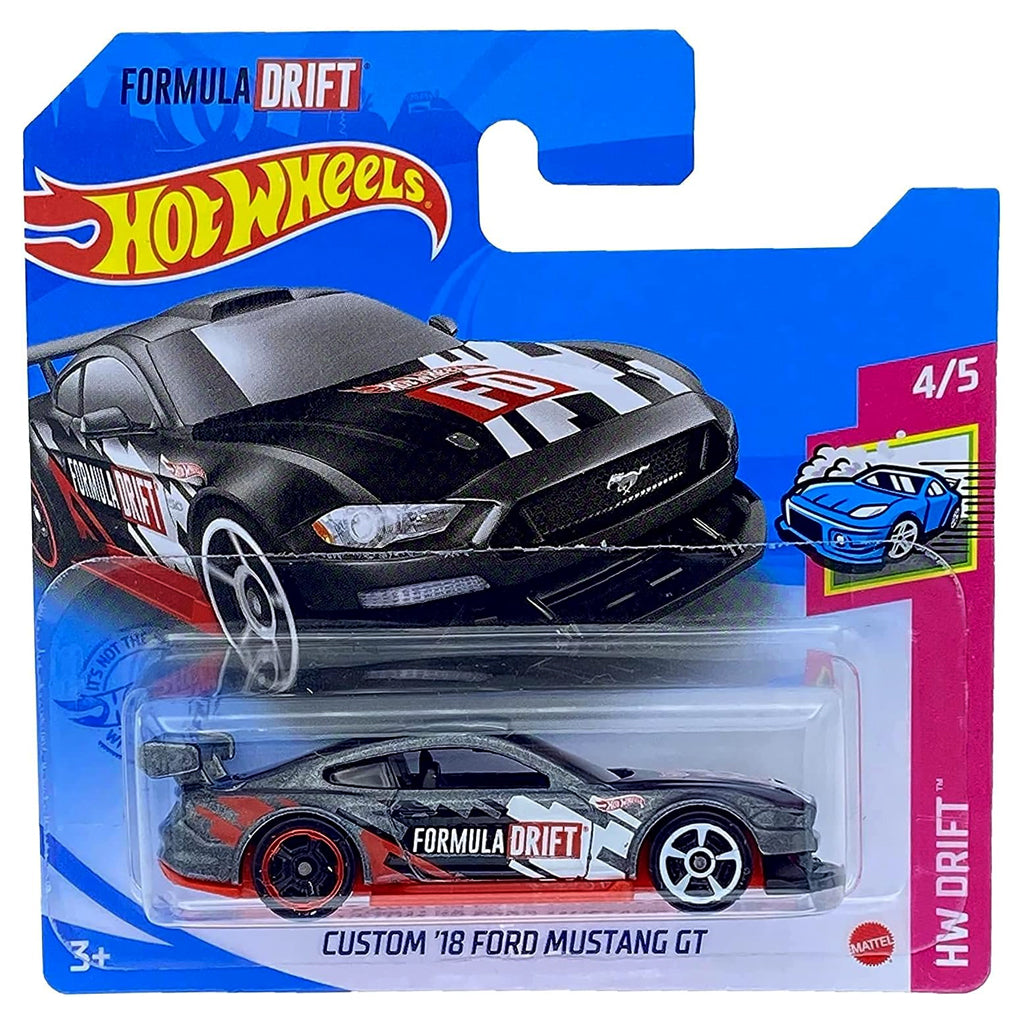 Hot Wheels - Custom '18 Ford Mustang GT Black (SC)