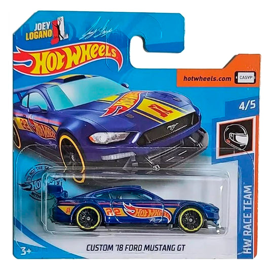 Hot Wheels - Custom '18 Ford Mustang GT Blue (SC) (2020 HW Race Team)