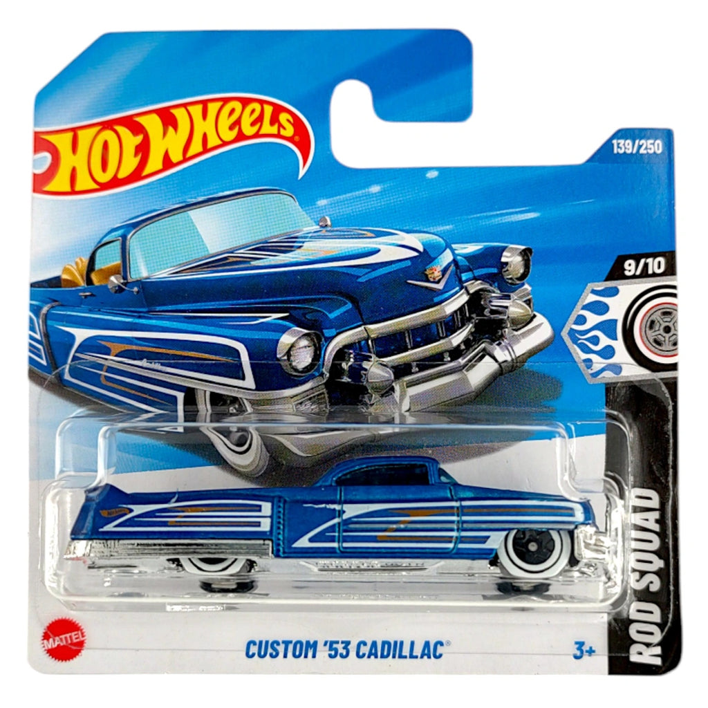 Hot Wheels - Custom '53 Cadillac Blue (SC) 2025 Rod Squad (HYY78)