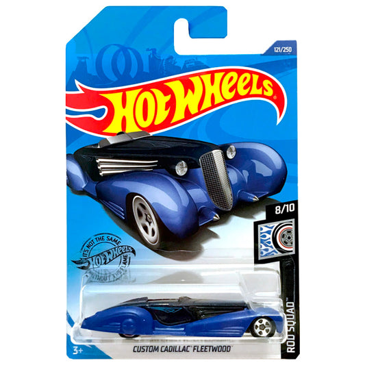 Hot Wheels - Custom Cadillac Fleetwood Blue (LC) GHF42