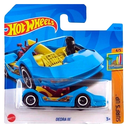 Hot Wheels - Deora III Blue (SC) HKJ34-M521 (2023 Surf's Up)