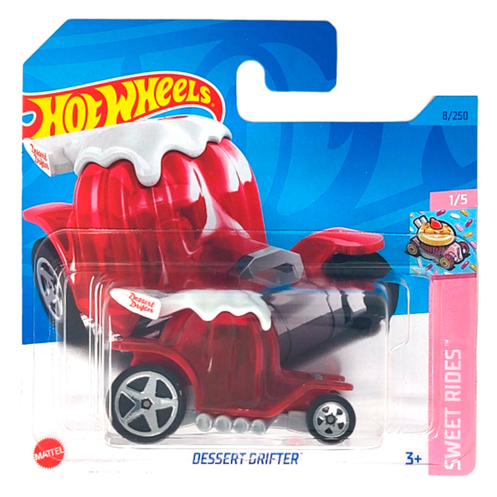 Hot Wheels - Dessert Drifter Red (SC) HKJ90-M521 (2023 Sweet Rides)