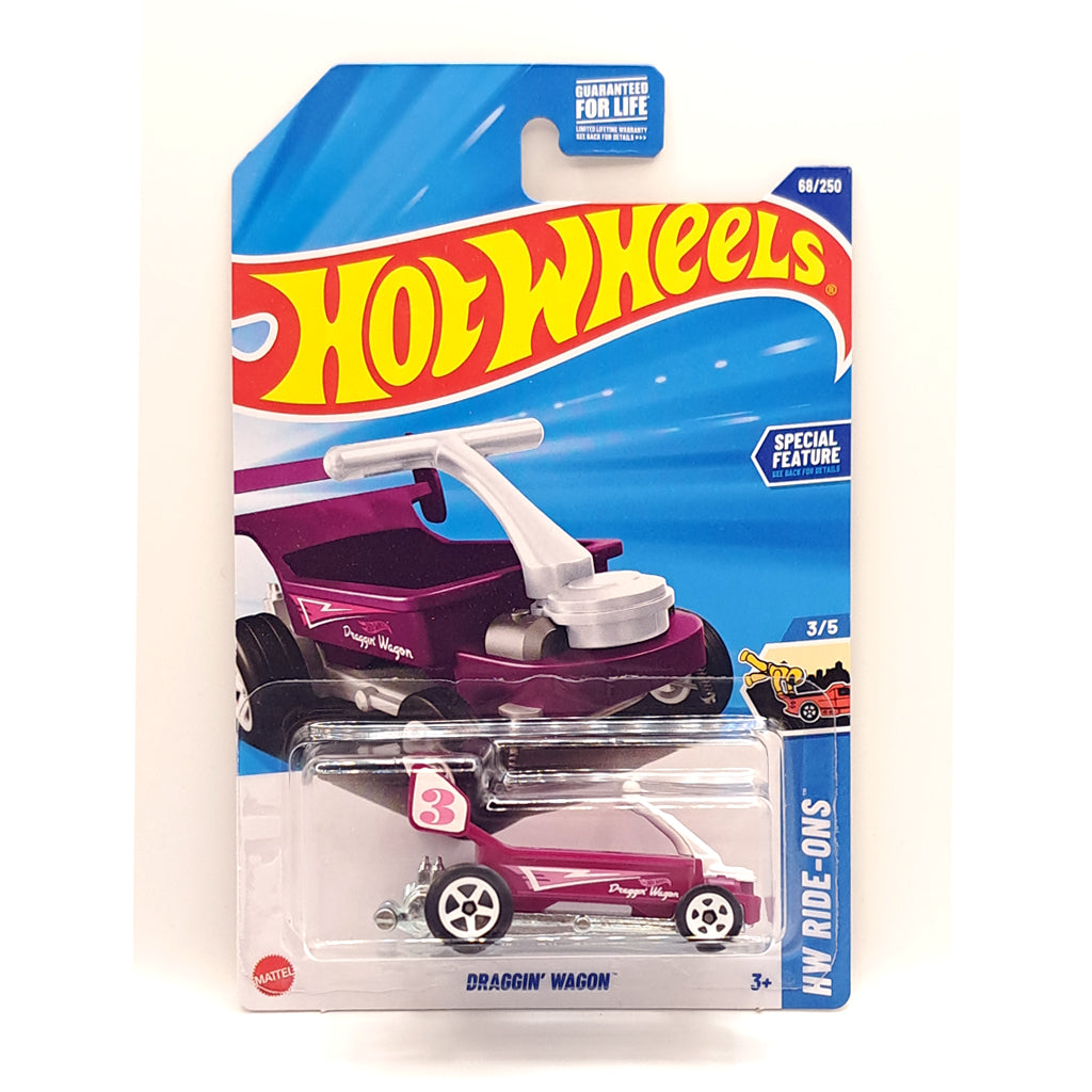 Hot Wheels - Draggin' Wagon Pink (US LC) 2025 Ride-Ons (JHV10)