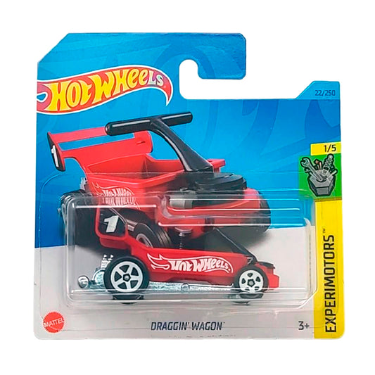 Hot Wheels - Draggin' Wagon Red (SC) HKG26 (Experimotors)