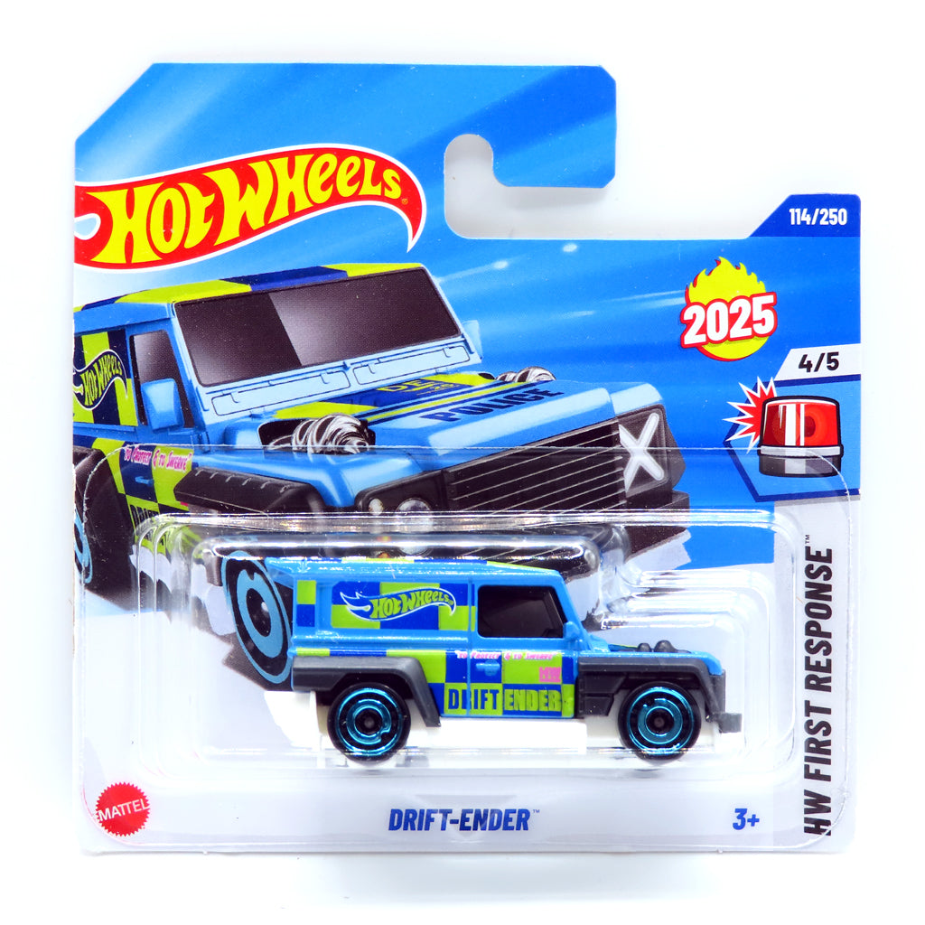 Hot Wheels - Drift-Ender Blue (SC) 2025 First Response