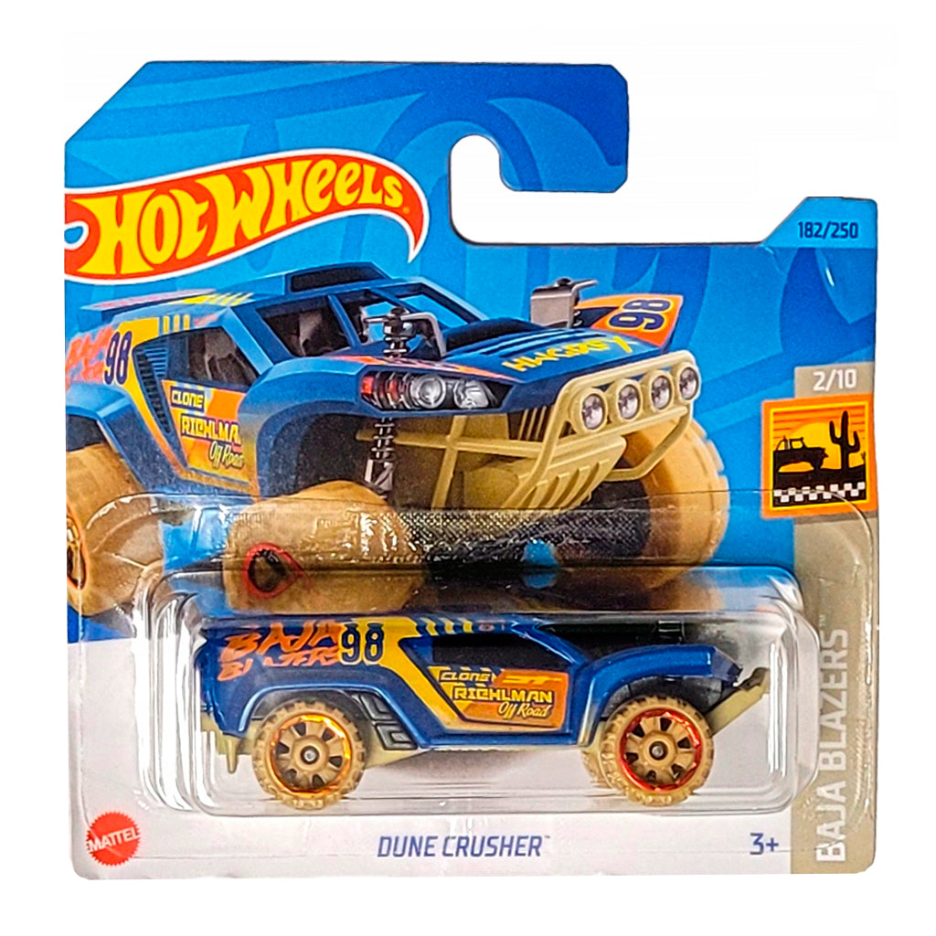 Hot Wheels - Dune Crusher Blue (SC) HKJ58 (2023 Baja Blazers)