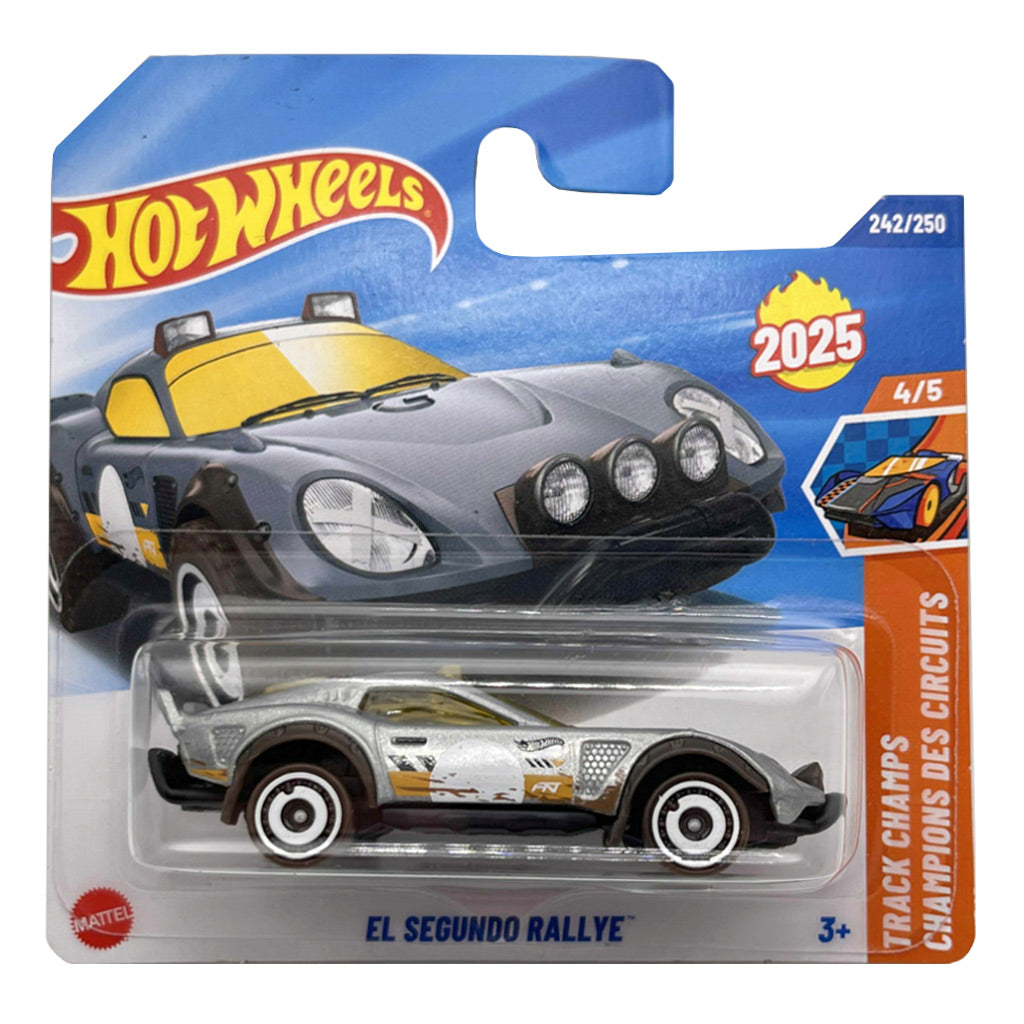 Hot Wheels - El Segundo Rallye Silver (SC) 2025 Track Champs (HYW58 ...