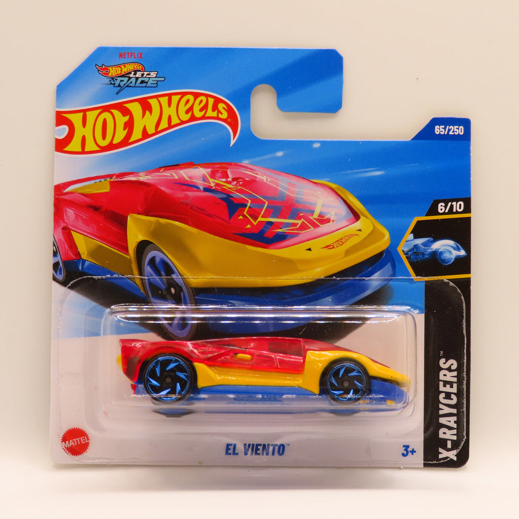 Hot Wheels - El Viento Red / Yellow (SC) 2025 X-Raycers (HYY06)