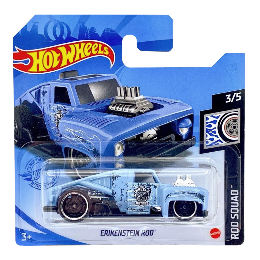 Hot Wheels Véhicule Miniature Erikenstein Rod - HW 55 Race Team Hot Wheels Véhicule Miniature Erikenstein Rod - HW 55 Race Team