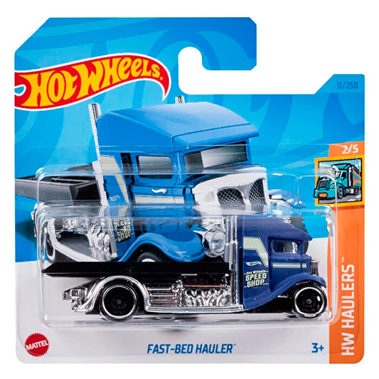 Hot Wheels - Fast-Bed Hauler Blue (SC) HKH24-M521 (HW Haulers)