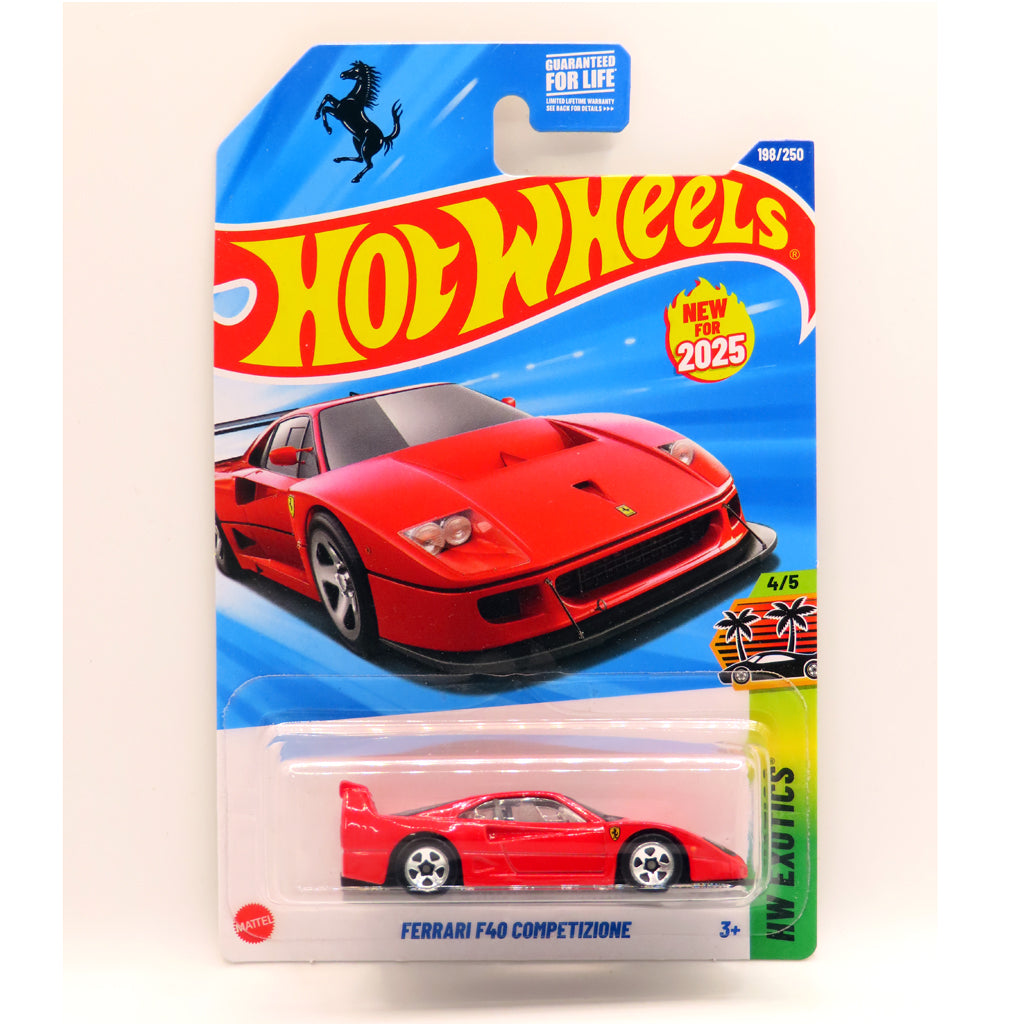 Hot Wheels - Ferrari F40 Competizione Red (US LC) 2025 HW Exotics
