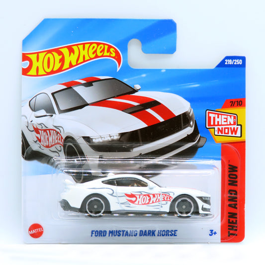 Hot Wheels - Ford Mustang Dark Horse White (SC) JBB34
