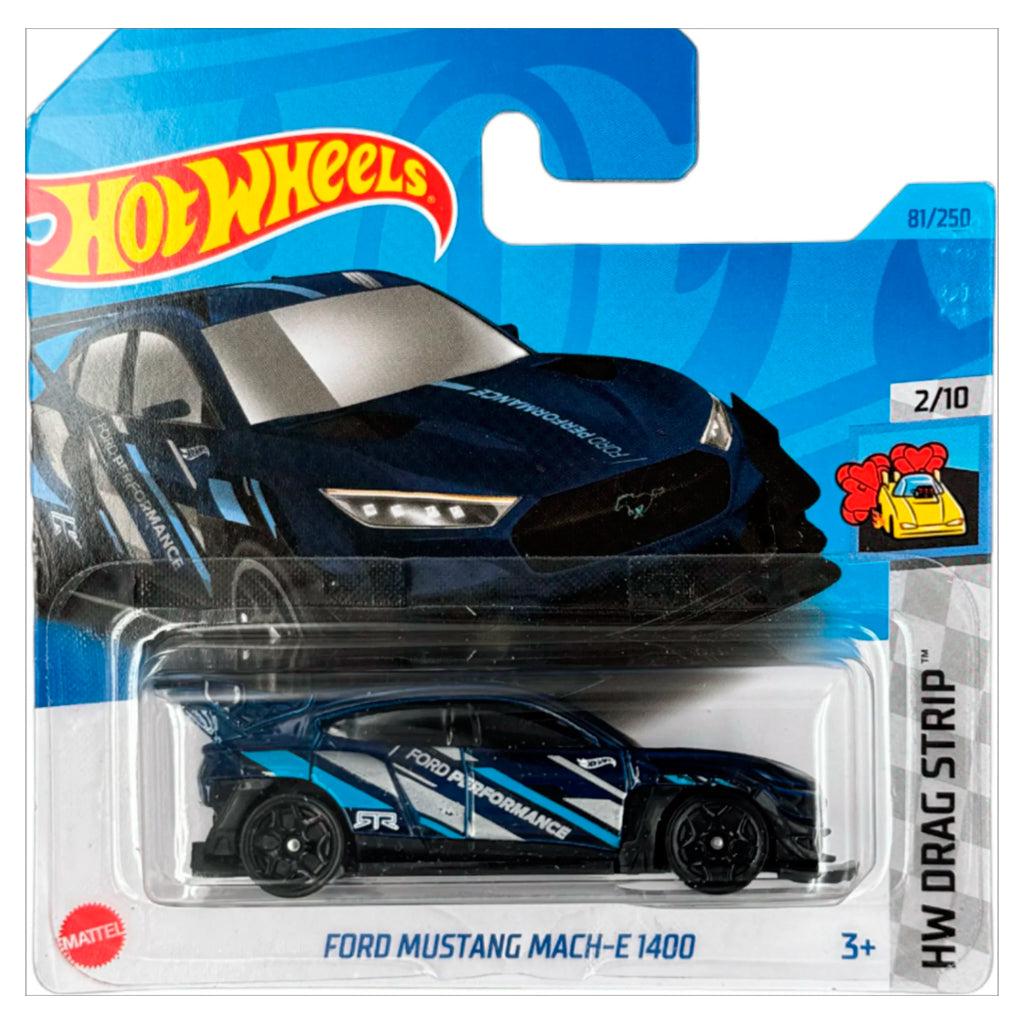 Hot Wheels - Ford Mustang Mach-E 1400 Blue (SC) HKH29 (HW Drag Strip)