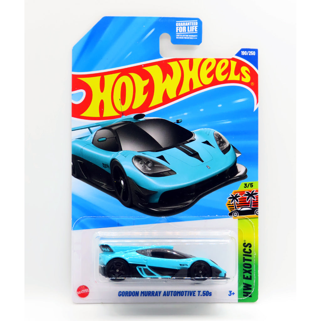 Hot Wheels - Gordon Murray T.50s Teal (US LC) 2025 HW Exotics (JBB14)