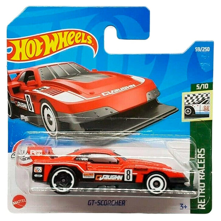 Hot Wheels - GT-Scorcher Red (SC) HCT86-M524 (Retro Racers) – AGR Models