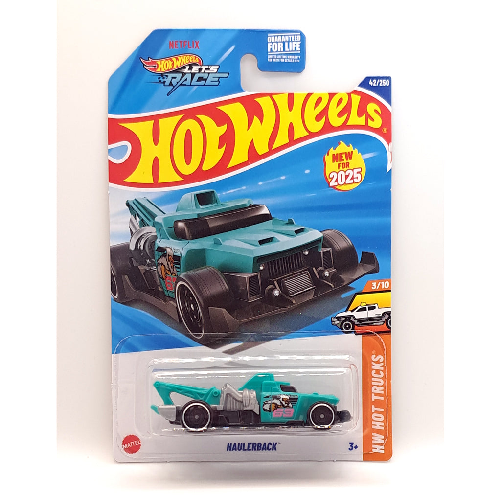 Hot Wheels - Haulerback Green (US LC) 2025 HW Hot Trucks (HYX68)