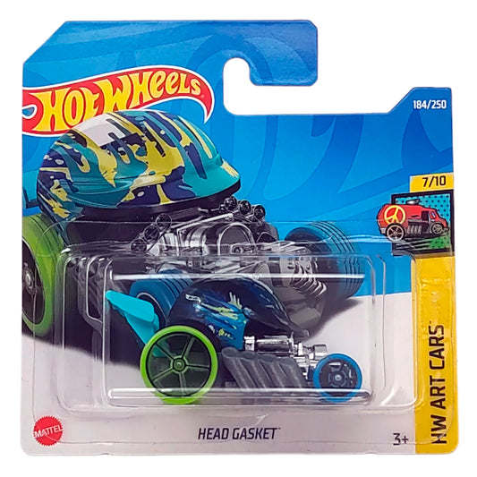 Hot Wheels - Head Gasket Black (SC) HCX65-R521 (2022 HW Art Cars)