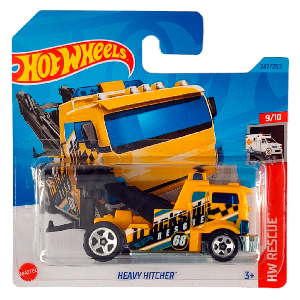 Hot Wheels - Heavy Hitcher Yellow (SC) HKJ24 (HW Rescue)