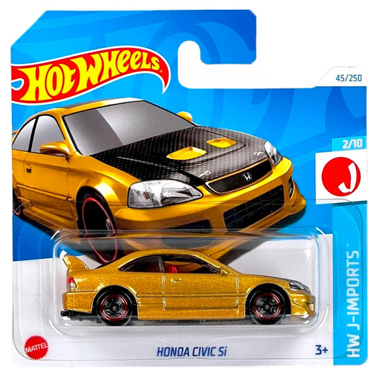 Hot Wheels - Honda Civic Si Gold (SC) HTC41 (2024 HW J-Imports)