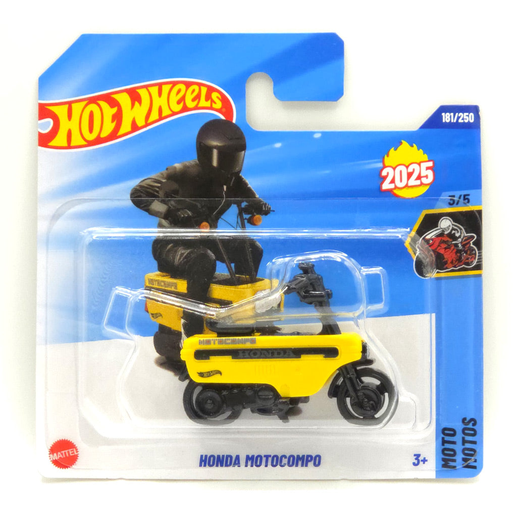 Hot Wheels - Honda Motocompo Yellow (SC) 2025 Moto