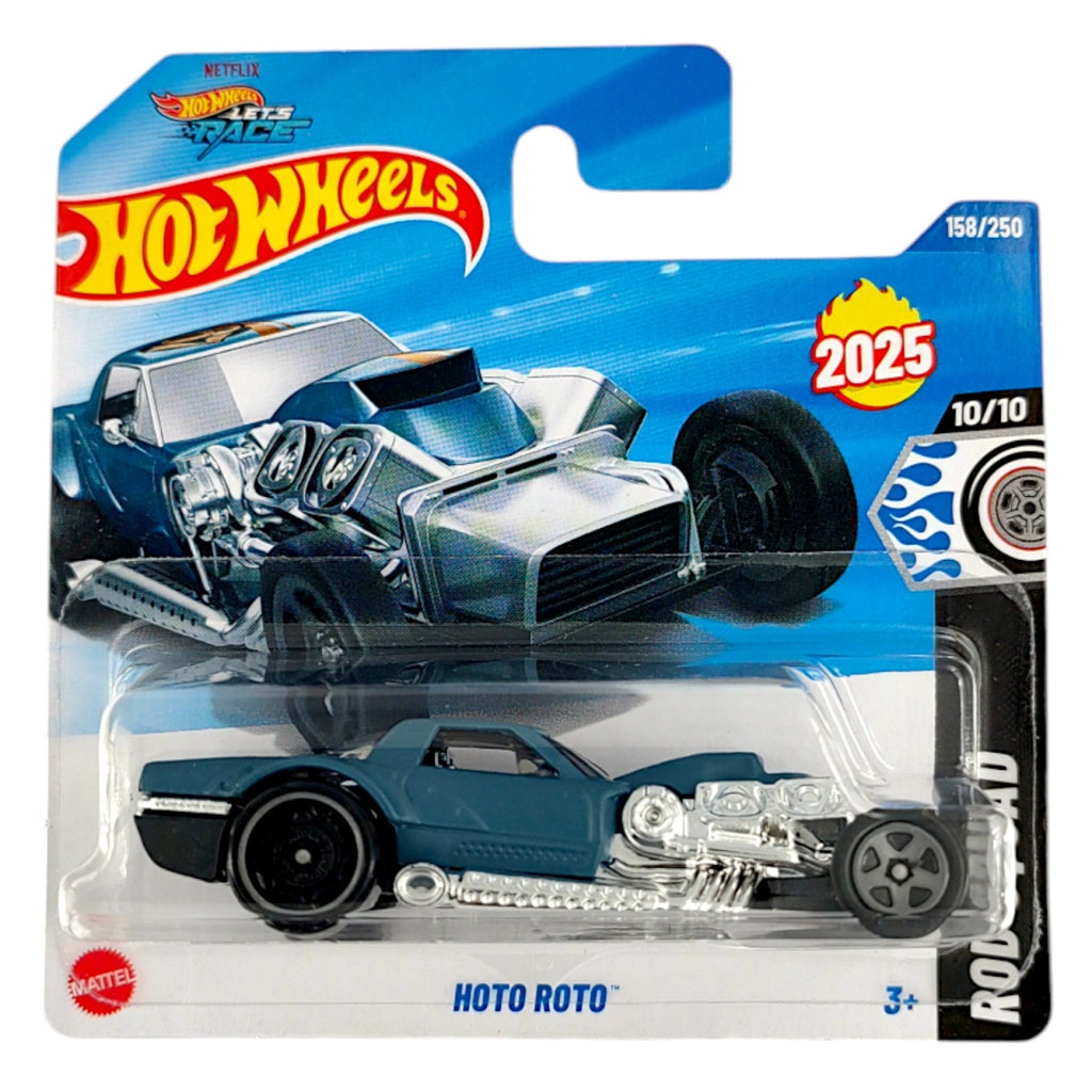 Hot Wheels - Hoto Roto Blue (SC) 2025 Rod Squad (HYW33) – AGR Models