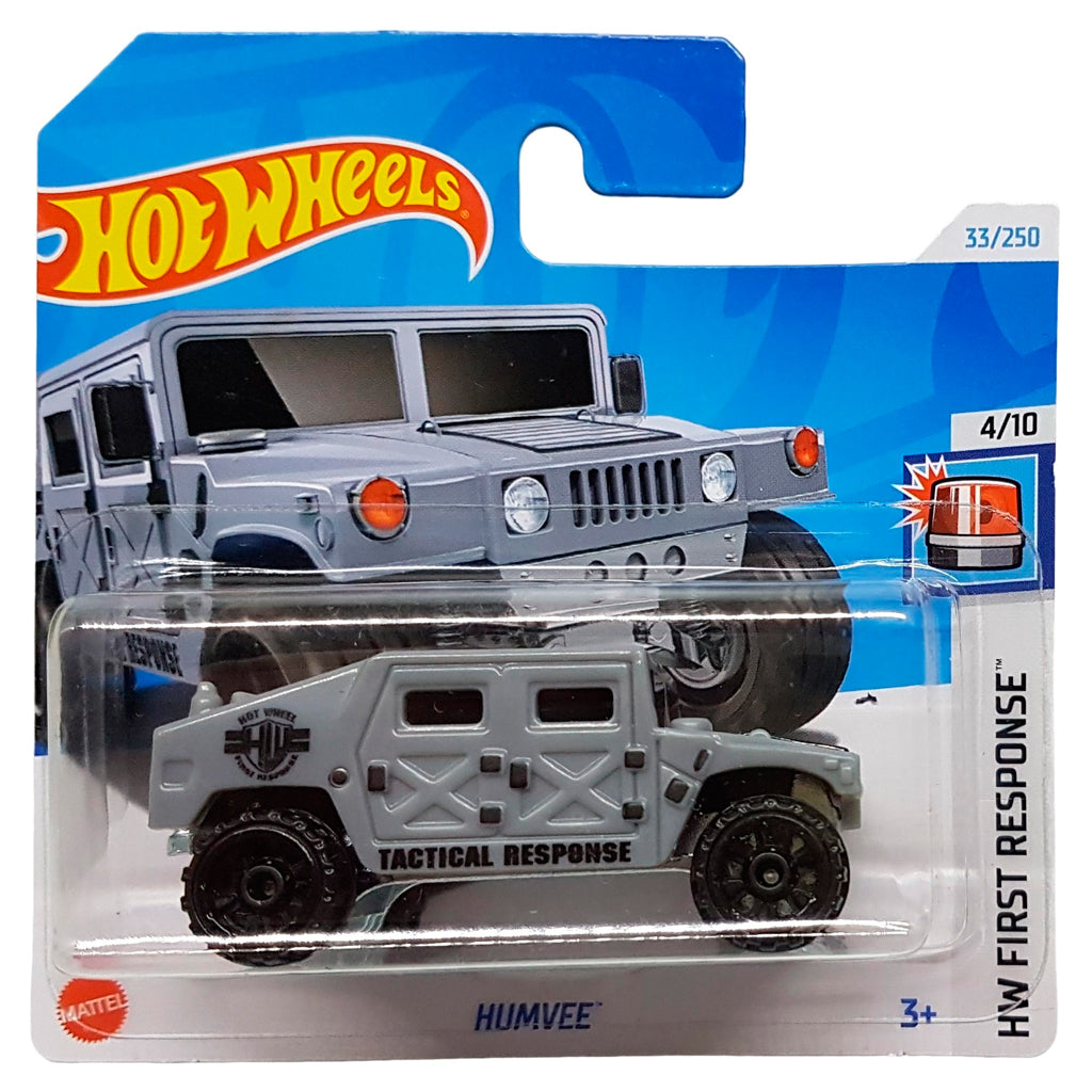 Hot Wheels - Humvee Grey (SC) HTB58-N521 (2024 HW First Response)