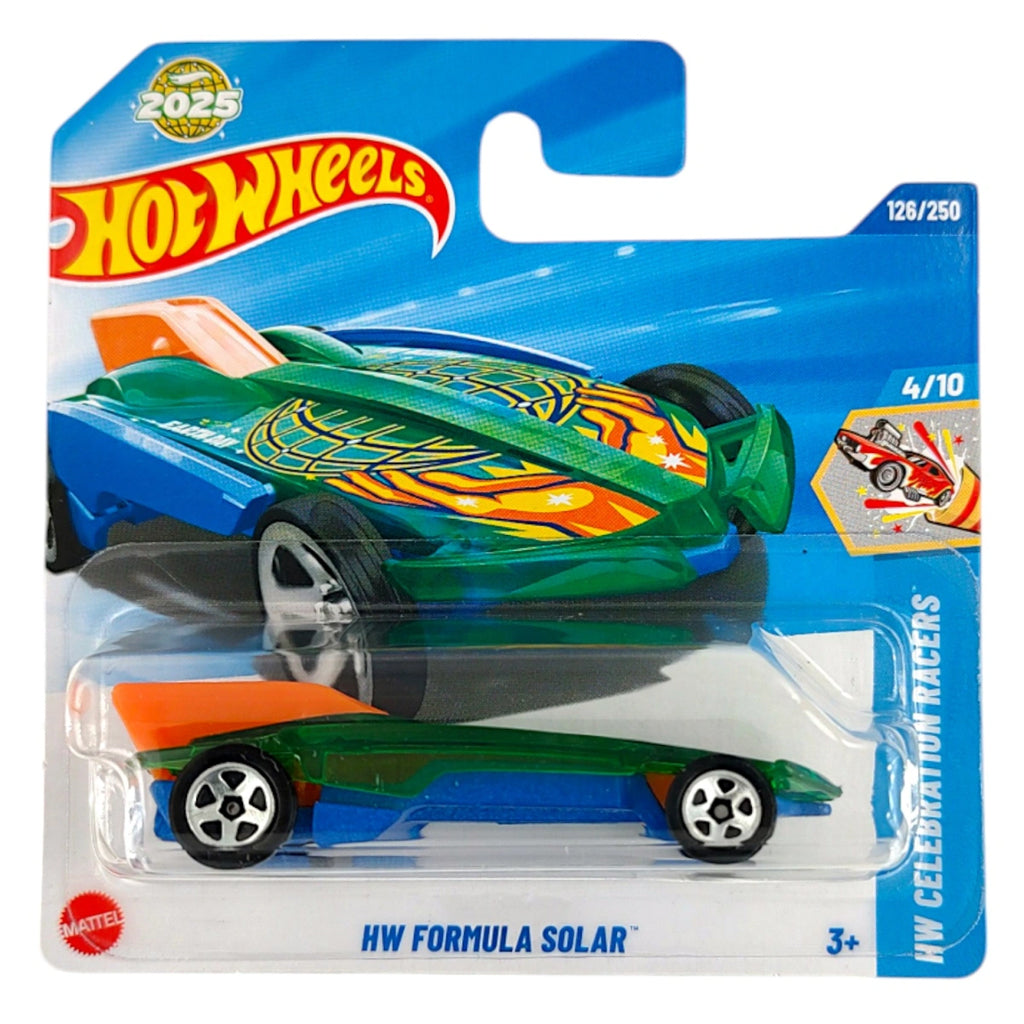 Hot Wheels - HW Formula Solar Green (SC) 2025 HW Celebration Racers