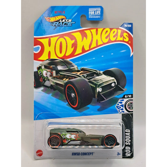 Hot Wheels - HW50 Concept Green (US LC) 2025 Rod Squad