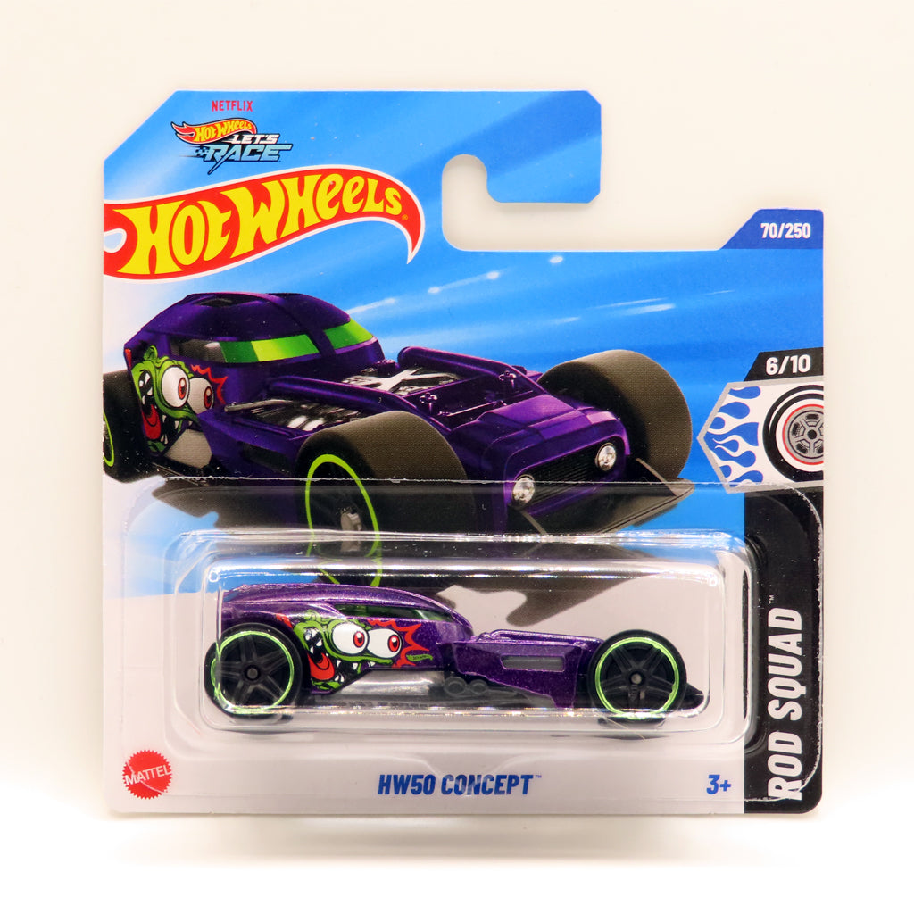 Hot Wheels - HW50 Concept Purple (SC) 2025 Rod Squad (HYX71)