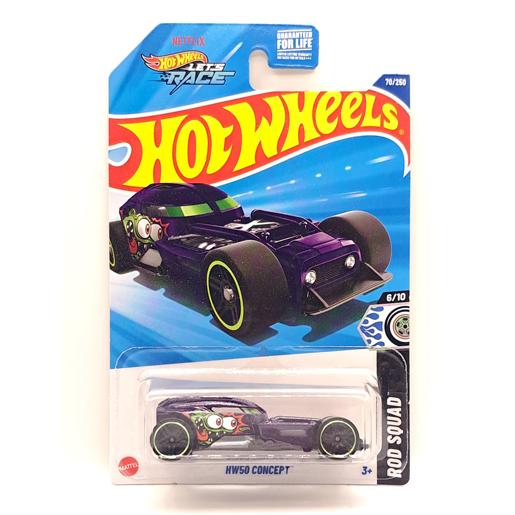Hot Wheels - HW50 Concept Purple (US LC) 2025 Rod Squad (HYX71)