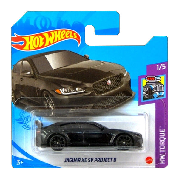 Hot Wheels - Jaguar XE SV Project 8 Black (SC) GTB90 (2021 HW Torque)