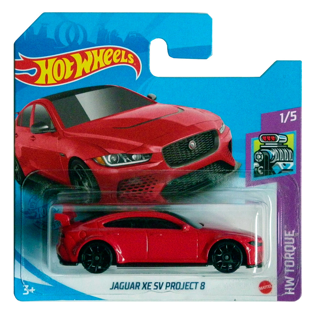 Hot Wheels - Jaguar XE SV Project 8 Red (SC) GRY05 (2021 HW Torque)